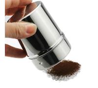 Powder Atomiser, Fine Mesh Stainless Steel Shaker, Powder Spray Container for Cinnamon, Flour, Powdered Sugar, Baking Powder, Cocoa, Corn Starch