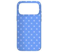 Powder Blue Case Baby Blue Polka Dots Cool Case for iPhone 17 Pro Max