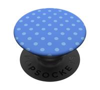 Powder Blue Case Baby Blue Polka Dots Cool PopSockets Adhesive PopGrip