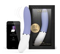 (Powder Blue) LELO LIV 3 App-Controlled G-Spot Vibrator for Women with 8 Settings, Curved Shape Female Vibrator Sex Toys