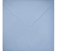 Powder Blue Square 155mm x 155mm (6" x 6") Envelopes x 100