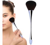 Powder Blush Brush - Portable Slim Powder Makeup Brush - Foundation, Nail Brushes, Face Makeup Tool for Complete Coverage and a Prefect Finish