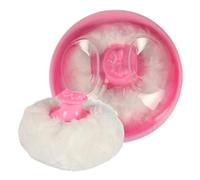 Powder Box with Puff for Body - Body Powder Container for Women with Puff - Post-Shower Bath Care Travel Organizer for Hot Weather Bedtime Routine Daily Skin Care