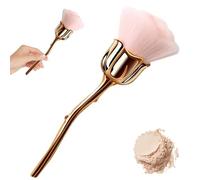 Powder Brush,Cute Makeup Brushes, Exquisite and Luxurious Rose Petal Shaped Powder Brush, Multi-Use Soft Fluffy Blush Brush for Daily Makeup, Nail Art Dust Brush