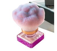 Powder Brush Set - Professional Make-Up Tools, Nail Dust Brush, Soft Bristles Make Up Tool, Loose Powder Brush, Rose Shape Makeup Brush for Contouring Nail Cleaning Ma