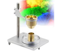 Powder Bulk Density Meter and Flow Tester, Hall Flowmeter for Metal & Nonmetal Powders, Stainless Steel Funnel with 2.5mm & 5.0mm Apertures for Lab Use