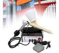 Powder Coating Gun PC03-5 with Foot Switch - Versatile Paint Sprayer for Automotive Coatings, Home & Garden Use, Efficient Yellow Finish, Professional Quality