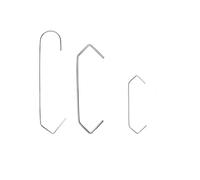 Powder Coating Hook Kit Contains 100 of the most common hook sizes for most common coating scenarios including low-temp or high-temp applications like powder coating, e-coating, and wet paint.