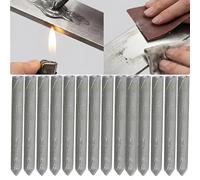 Powder Cored Aluminium Welding Rods, Low Temperature Universal Welding Rod, Lighter-Melt Speed Pro-Grade Repair Made Easy, Electrode Aluminum Rod for Aluminum Stainless Steel Iron (15PCS)