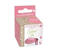 Powder Dye of Natural Origin Blush 10 g - Dye Pastry Kitchen Cake Biscuits Ice Cream Pink FiPale