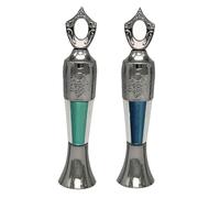 Powder Eyeliner - 100% Natural Egyptian Mineral Formula, Handmade Waterproof & Smudge-Proof Long-Lasting Intense Color Eye Makeup, Traditional Arabic Liner, Multicolor Shades