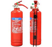 Powder Fire Extinguisher 1kg - Versatile & Reliable Fire Extinguisher - 8A 34B C Rating - Extinguisher for Campsites, Farms, Industrial Units & More - Comes with 5-Year Warranty