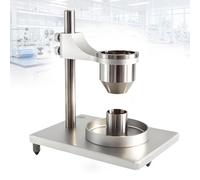 Powder Flowability Tester and Bulk Density Meter with 2.5mm/5.0mm Funnel, 25ml Cup, 60° Funnel, Spirit Level for Laboratory Metal and Ceramic Powders