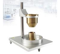 Powder Flowability Tester and Bulk Density Meter with 2.5mm/5.0mm Funnel, 25ml Cup, 60° Funnel, Spirit Level for Laboratory Metal and Ceramic Powders