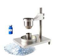 Powder Flowability Tester, Stainless Steel Funnel Flow Meter with 5.0mm Funnel, 25mL Cup, 0.01g/cm³ Precision, for Pharmaceutical and Che-mical Powder Analysis,Testing Flow(Stainlesssteel,2.5+5.0mm)