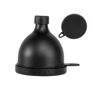 Powder Funnel Bottle Accessory, 100ml Leakproof Supplement Mixer, Compact Nutrition Container, Shaker Insert Tool Travel-Friendly Solution for Workout, Home, Offices, Runners, Meal Replacement Use
