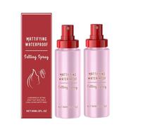 Powder Glass Setting Spray,Oil-Control Waterproof Setting Spray,Quick-Drying Hydrating Makeup Setting Sprays,Makeup Wear Up To 12 Hours