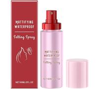 Powder Melt Glass Setting Spray, Long-Lasting, Makeup wear up to 12 hours, Instant Set & Glow, Ultra-Smooth Finish for All Skin Type (1PC)