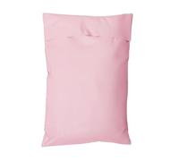 Powder Pink Mailing Bags 40x52+6cm - 30 Pieces | Reinforced PE LD 55 Micron Recyclable Adhesive Envelopes | Durable, Waterproof, Made in Italy - Tamper Proof Hot-Melt Seal