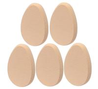 Powder Puff 5Pcs Soft Makeup Sponge, Reusable Setting Powder Puff Wet Dry Use Water Drop Shaped Sponge for Face Loose