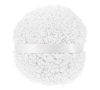 Powder Puff, 6’’ Body Powder Puff Ultra Soft Washable Large Round Velour Powder Puff, Large Velvet Dust Puff Soft Reusable Body Powder Applicator Face Powder Puffs for Loose Mineral Powder(White)