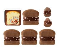 Powder Puff Makeup, Makeup Blending Puff, Contouring Sponge Set, Dry And Wet Use Make Up Sponge Easy To Clean & Reusable, Soft And Gentle On Skin, 6 Pieces For Contouring & Setting
