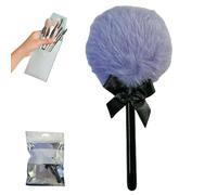 Powder Puff with Handle | Lollipop Dry Powder Puff - Makeup Tool with Marshmallow Handle Dusting Applicator for Women Girls Sensitive Skin Daily Use Travel Work Date Face