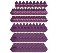 Powder Puffs 50Pcs Large Triangular Powder Puff + Mini | Makeup Set, Ensuring Even Application(Color-02)