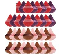 Powder Puffs Mini Triangular Powder Puff | Apply Loose By Gently Pressing It Onto The Face To Achieve A Setting Effect(40Pcs-03)