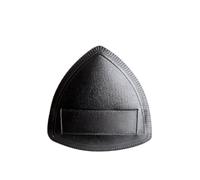 Powder Puffs Soft Air Cushion Cosmetic Foundation Puff | Flat Brush Makeup Pad Wet And Dry Use Sponge Triangular Tools(Black XL)
