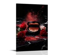 Powder Scattered on The Dressing Table Poster Decorative Painting Print Picture Canvas Wall Art Bedroom Office Living Room Decoration 20x30inch(50x75cm)