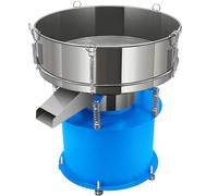Powder Sifter, Industrial Electric 60-Mesh Vibrating Sieve for Flour, Chemicals & Plastics - 220V