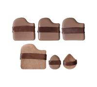 Powder Sponzel, Makeup Sponges for Blending | 6 Pieces Soft Reusable Beauty Tools for Girls Contouring Foundation Fusion Home Travel