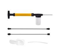 Powder Spreader, with 2 Extendable Sticks for a Handheld Sprayer, Powder Applicator for the Garden, Outdoor Backyard Grass Indoor Home Garden Greenhouse and Farm