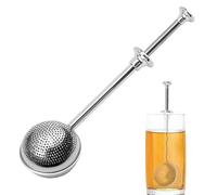 Powder Sugar Shaker Duster - Flour Duster Baking, Fine Mesh Sifter, Stainless Steel Powder Shaker | Professional Baking Tool, Easy Dusting Sugar Sifter for Cakes, Pastries, and Dessert Decoration