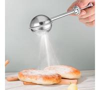 Powder Sugar Shaker,Flour Shaker,Baker's Dusting Wand for Baking for Baked Goodies, Cooking Baking Tool Sifter Duster Baker's Dusting for Home Pastry Chefs