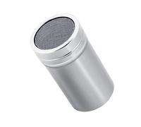 Powder Sugar Shaker with Lid,Icing Sugar Shaker with Fine Mesh,Flour Sifter,Stainless Steel Mesh Powder Shaker Duster Sifter for Cinnamon Sugar Pepper Powder Cocoa Flour