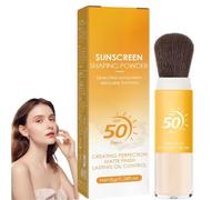 Powder Sunscreen for Scalp SPF 50,Scalp Sunscreen Setting Powder for Face,Natural Setting,Lightweight,For Makeup Oil Control (1 Pcs)