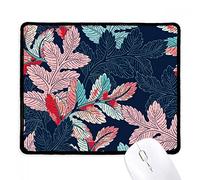 Powdered Leaf Drawing Art Plant Mouse Mat Small Mousepad Durable Mouse Pad For Pc Laptop Gaming 25X30Cm