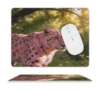 Powdered Leopard Shadow Mouse Pad Computer Mouse Mat