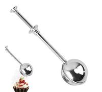 Powdered Sugar Duster Wand, Flour Dusting Wand Sifter Powdered Sugar Shaker Duster for Baking, Stainless Steel, oness Handed Operations for Baking, Sifting Sugars, Flour, Spices and Tea Strainers