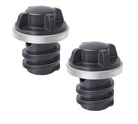Poweka Cooler Drain Plugs Compatible with Yeti, Roadie, Tundra, Tank & RTIC Coolers - Leak-Proof Accessories Pack of 2