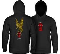 Powell Peralta Andy Anderson Hydrant Hoody Sweatshirt, Black, Large