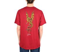 Powell Peralta Andy Anderson Vajra S/S T-Shirt - Garnet