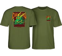Powell Peralta Caballero Street Dragon T-Shirt, Military Green '2', Extra Large, Military Green '2', XL