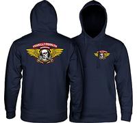 Powell-Peralta mensHooded Sweatshirt Long Sleeves Sweatshirt - Black - Large