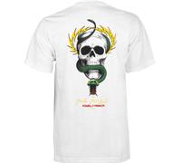 Powell Peralta Mike McGill Skull & Snake T-Shirt, White, Large