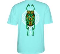 Powell Peralta Mike Vallely Bug T-Shirts, Celadon, XL