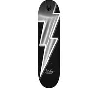 Powell Peralta Mike Vallely Lightning Bolt Flight Skateboard Deck, Silver Foil, 8.5" x 32.08"