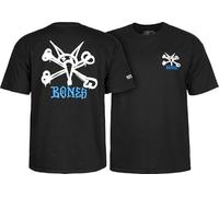 Powell-Peralta Rat Bones Black T-Shirt, XX-Large